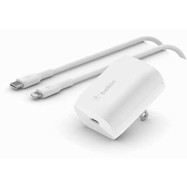 Cargador de Pared Belkin USB-C 20W Boost...
