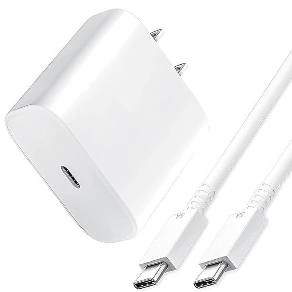 Cargador de Corriente  con Cable USB-C a...