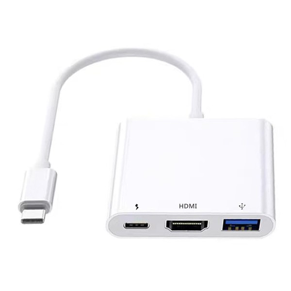 Adaptador Multipuertos USB-C / HDMI / US...