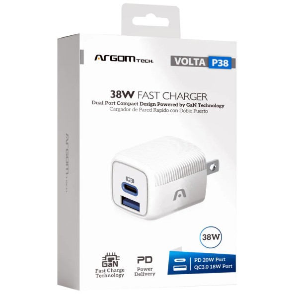 Cargador de Pared Argom Volta P38 / Carg...