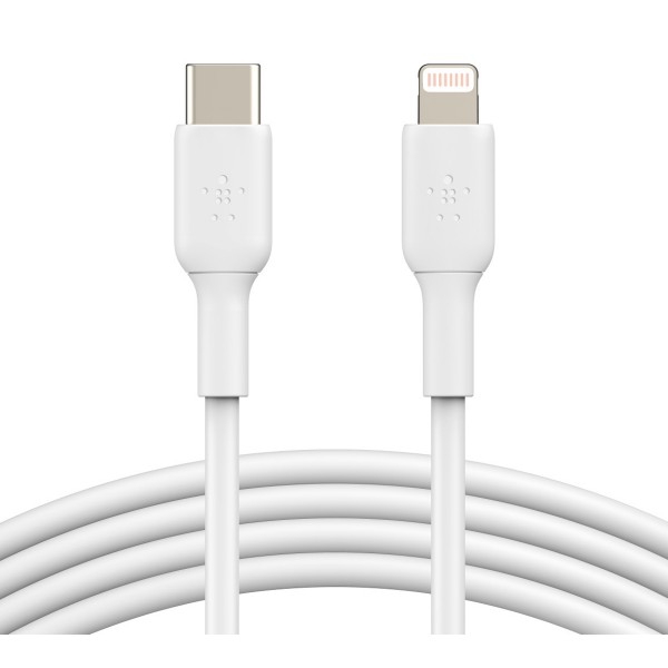 Cable Belkin USB-C a Lightning 1m BoostCharge / CAA003bt1MWH