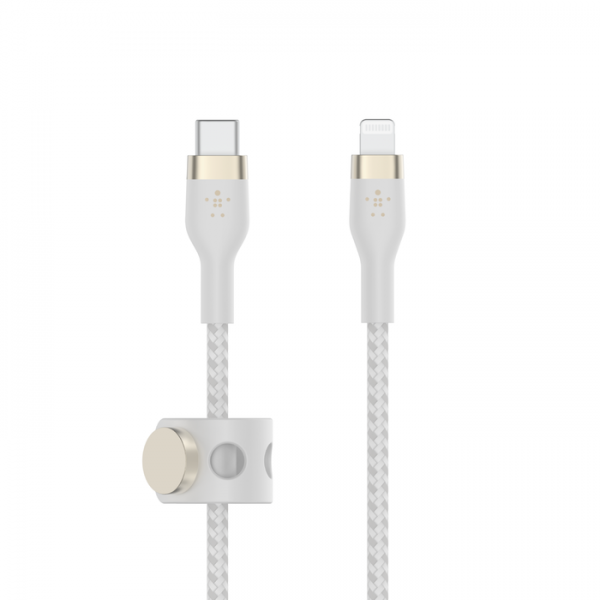 Cable Belkin USB Tipo-C a Lightning / BoostCharge Pro Flex / Fast Charge / CAA011bt2MWH