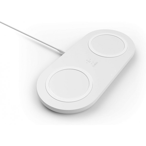 Estacion de Carga Wireless Belkin WIZ002ttWH/BK Dual Pad