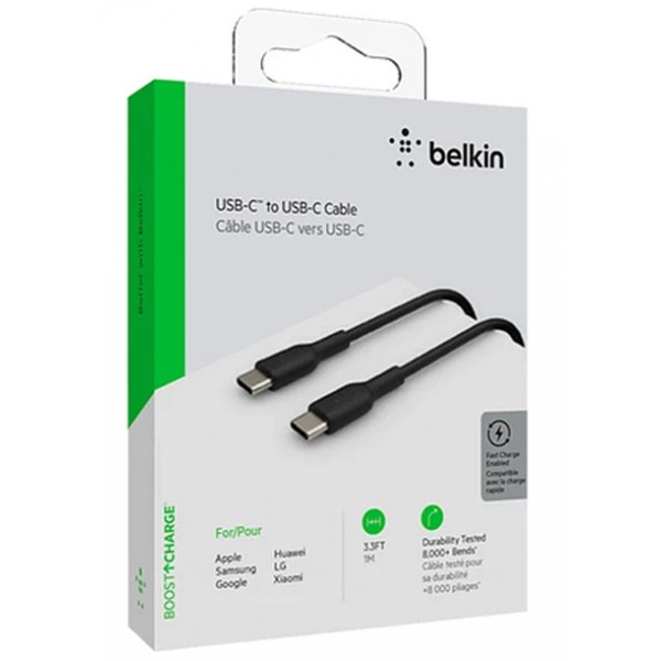 Cable Belkin USB-C a USB-C 1m BoostCharg...