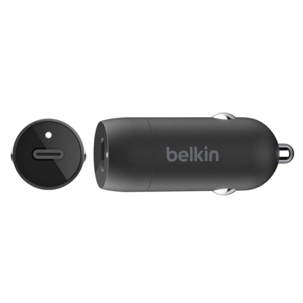 Cargador de Carro Belkin BoostCharge  / USB-C / 30W / CCA004btBK