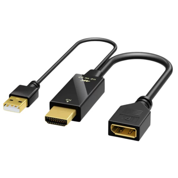 Adaptador HDMI Macho a Display Port Hemb...