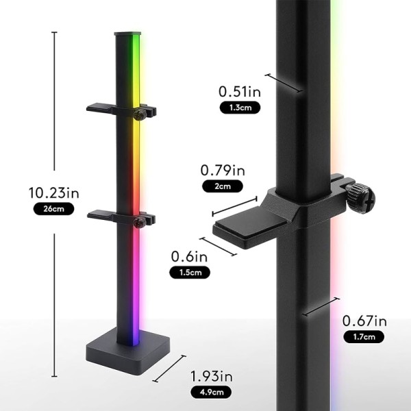 Soporte para tarjeta grafica GPU de 5V -  3 pines ARGB / X002S1EAC9