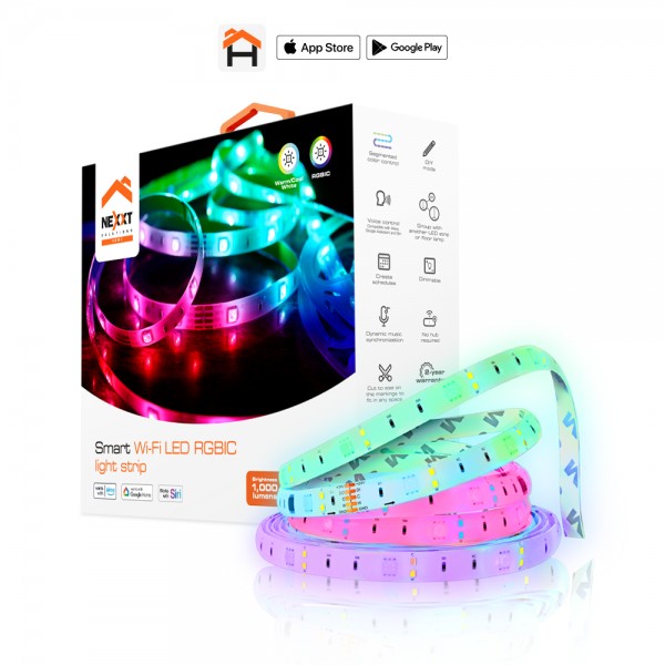 Cinta de Luces LED RGBIC Inteligente Nex...