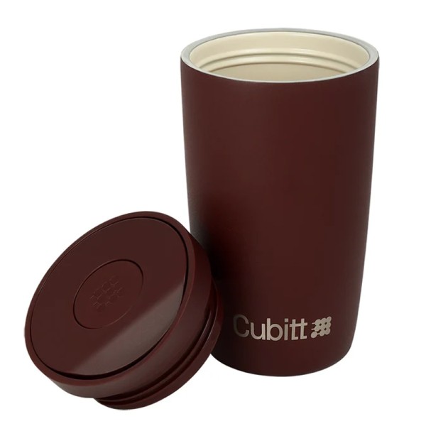 Termo Cubitt para Cafe 12 onz /  Tapa Press & Lift / Acero Inoxidable de Doble Pared