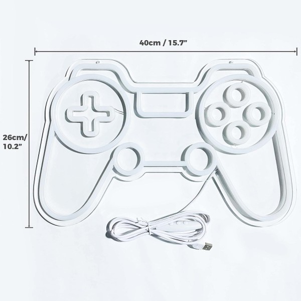 Letrero Led Neon Diseño Control PS5