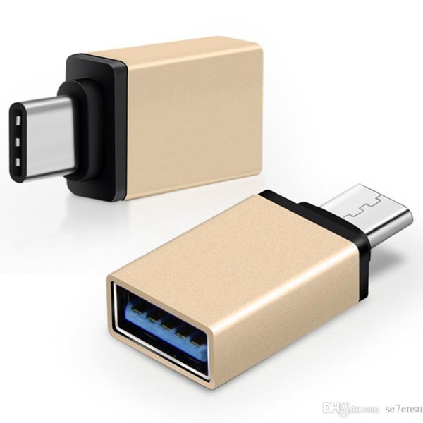 Adaptador OTG USB Hembra a USB-C Macho /...