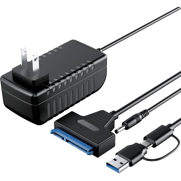 Adaptador USB 3.0 a SATA III & SSD con C...