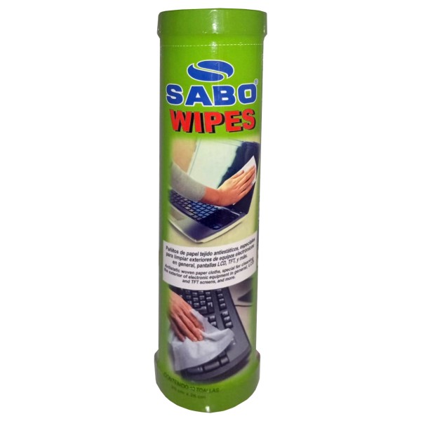 Sabo Wipes Secos 10 Toallas 25cm x 25cm ...