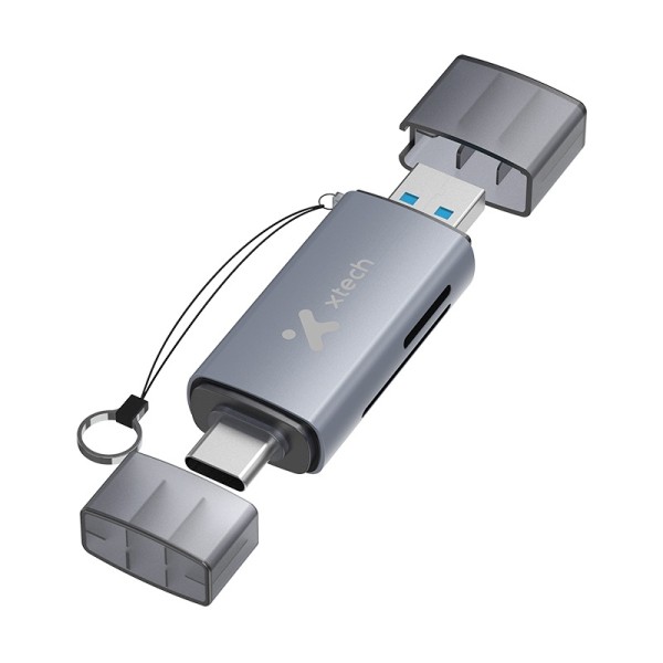 Lector de Memoria Xtech XTC-581  2 en 1 ...