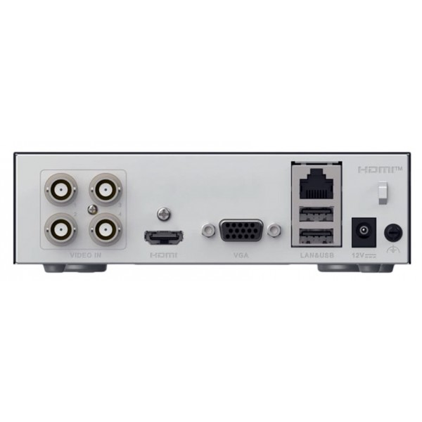 eDVR Hikvision 4 MP Lite / 4 CH TurboHD + 1 Canal IP / eSSD Incluido (960 GB) / Acusense / IDS-E04HQHI-D