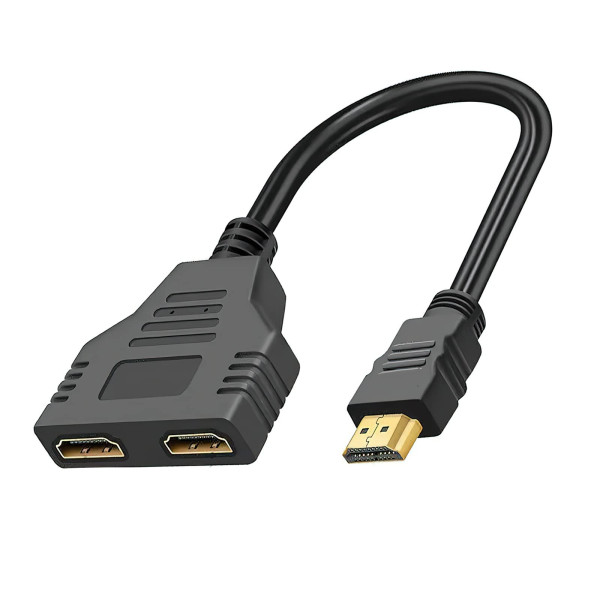 Adaptador 1 HDMI macho a 2 HDMI hembra DSY-9511