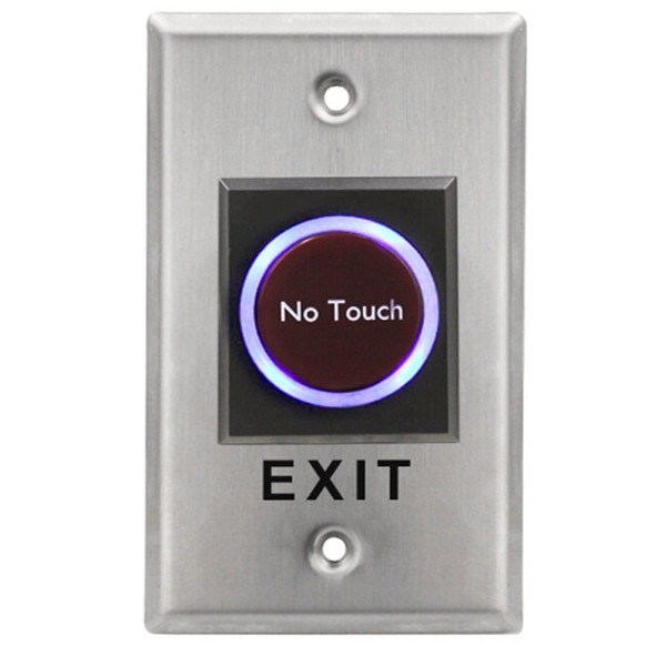 Boton de salida metalico No touch K01