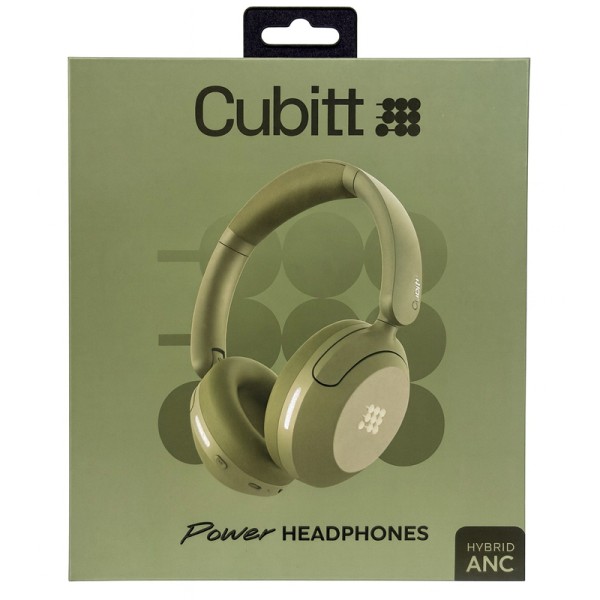 Audifono Inalambrico Cubitt / Cancelacion Activa de Ruido Hibrida / Diseño Ergonómico y Ajustable