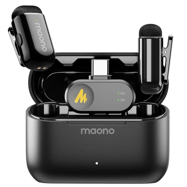 Microfono Inalambrico Maono WAVE T1 Mini...