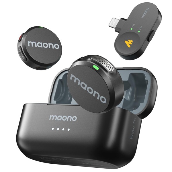 Microfono Inalambrico Maono WAVE T5 / Ce...