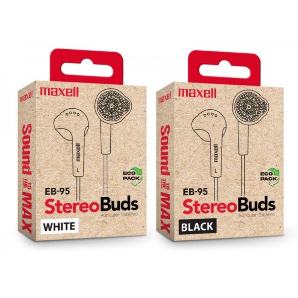 Audifonos Maxell Stereo Buds EB-95