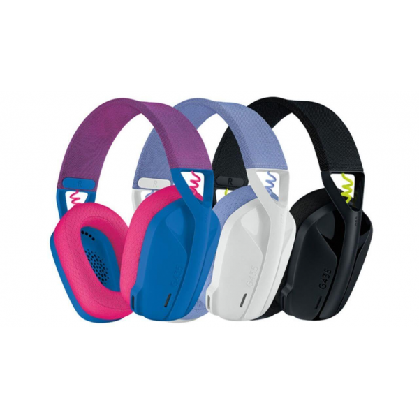 Headset Logitech G435 Bluetooth LIGHTSPEED / 2.4 GHz / Compatible con PC / PS4/5