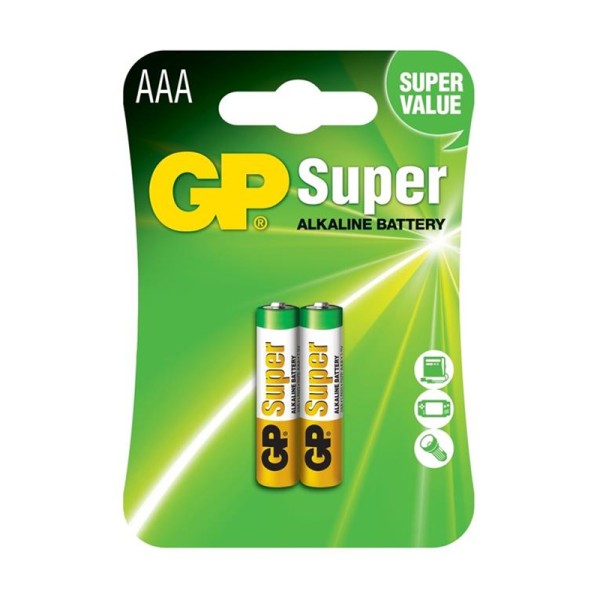 Bateria GP AAA 1.5V / 2 Pack