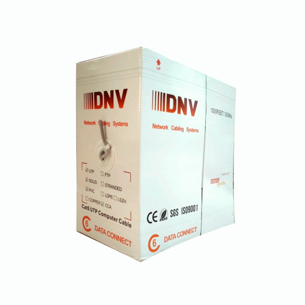 Caja de Cable UTP DNV Aleacion CCA Cat6 1000 Pies