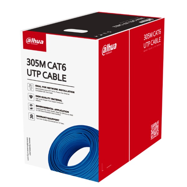 Caja de Cable UTP Dahua Cat6e 1000 Pies ...