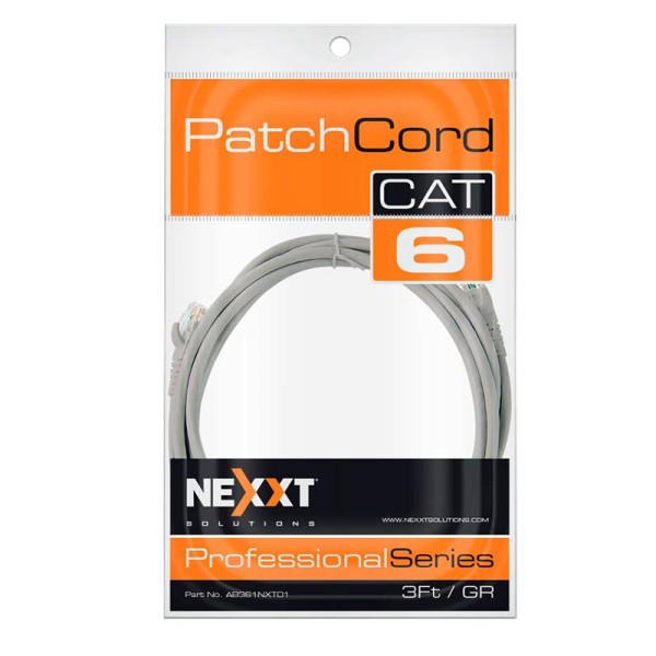 Patch Cord Cat6 Nexxt 3 Pies