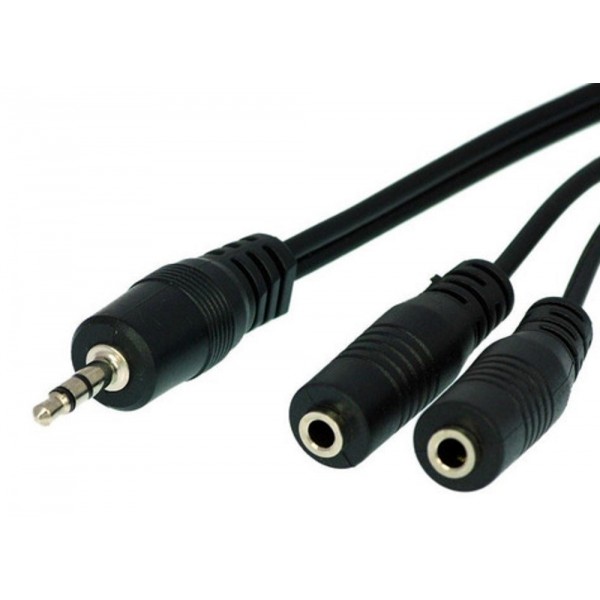 Cable SGL 412 Audio 3.5mm Macho a 2 Hemb...