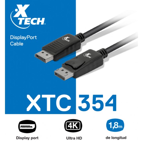 Cable Xtech XTC-354 Display Port  a Disp...