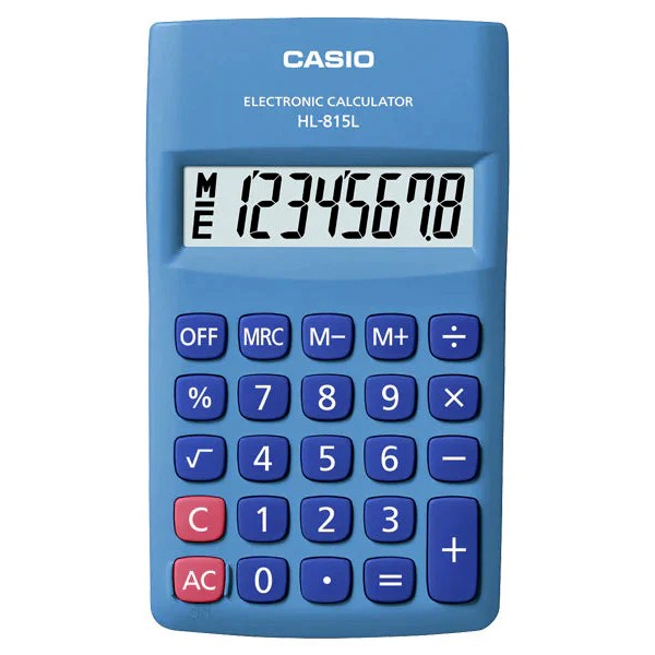 Calculadora Casio de Bolsillo HL-815L