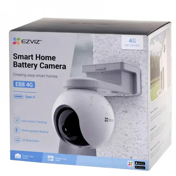 Kit Camara con Panel Solar EZVIZ EB8 4G ...