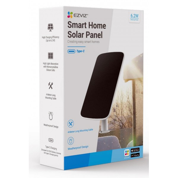 Panel Solar de Carga Ezviz CS-CMT-Solar ...