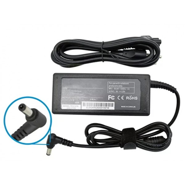 Cargador generico para Toshiba 19V 3.42A...