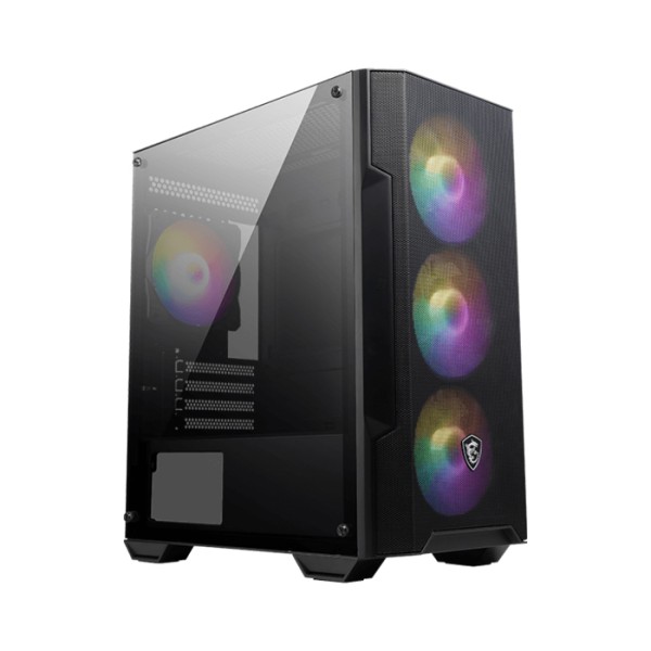 Case MSI Mag Forge M100A + Vidrio Templa...