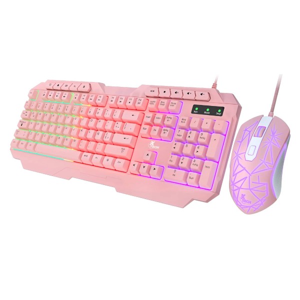 Combo de Teclado y Mouse Gaming Mirana X...