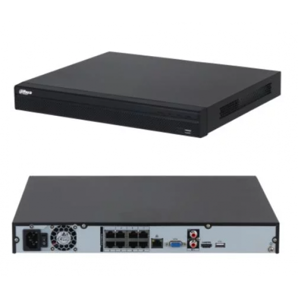 NVR DAHUA DHI-NVR4208-8P-4KS3 / 8PT PoE/...