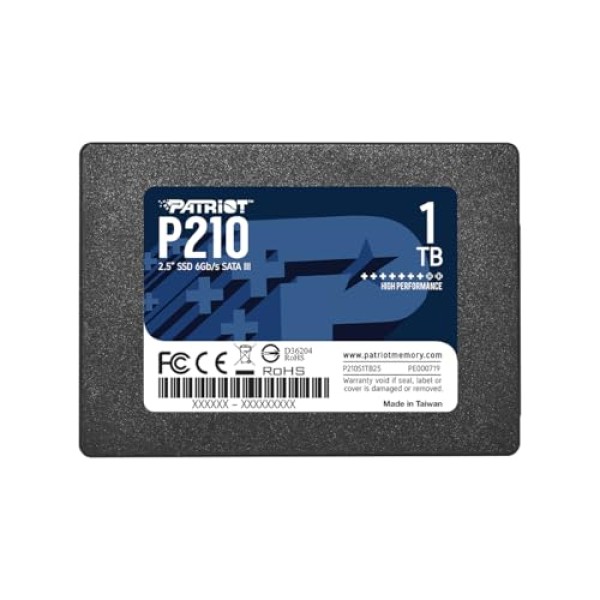 Disco Duro SSD Patriot P210S1TB25 / 1TB