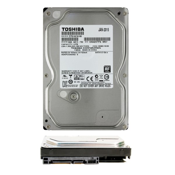 Disco Duro Toshiba SATA 1TB 7200RPM