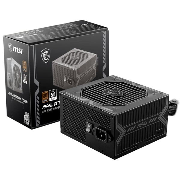Fuente de Poder MSI MAG A750BN 750 Watts...
