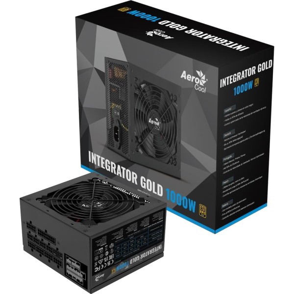 Fuente de Poder Aerocool Integrator Gold...