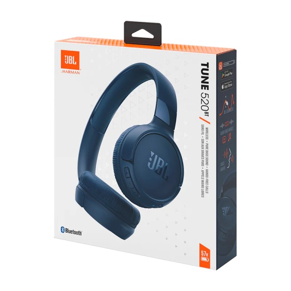Headset JBL Tune 520 Bluetooth 5.3 / Mic...