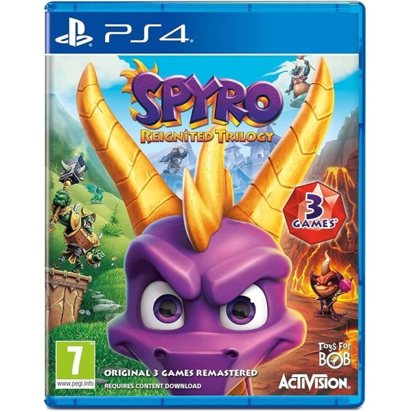 Juego de Ps4 Spyro Reignited Trilogy