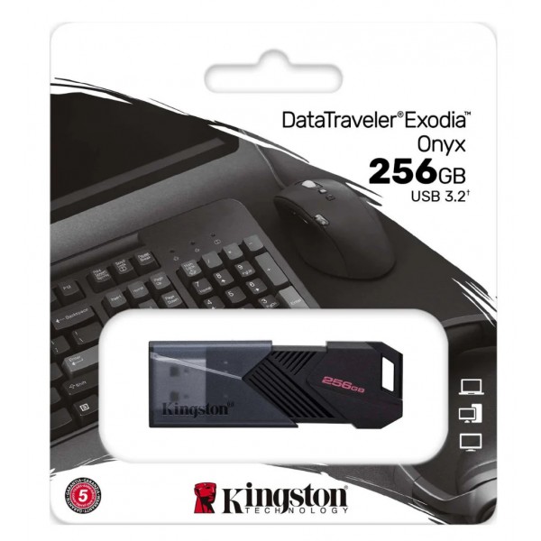 Memoria USB Kingston Exodia Onyx 256Gb /...