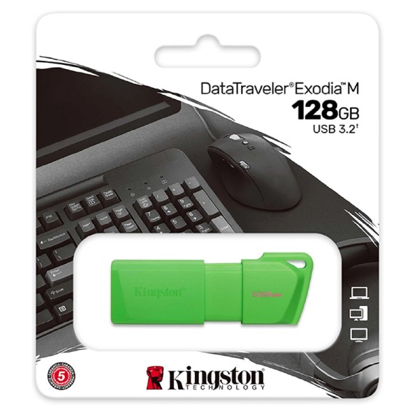 Memoria USB Kingston Data Traveler Exodia M 128GB USB3.2 