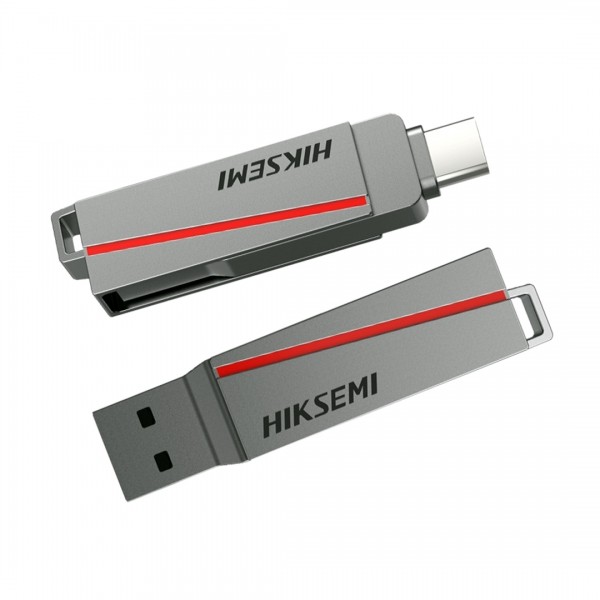 Memoria USB HikSemi Dual Slim 128GB / USB 3.2 / Tipo C