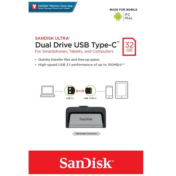 Memoria Flash USB SanDisk De 32GB USB 3....