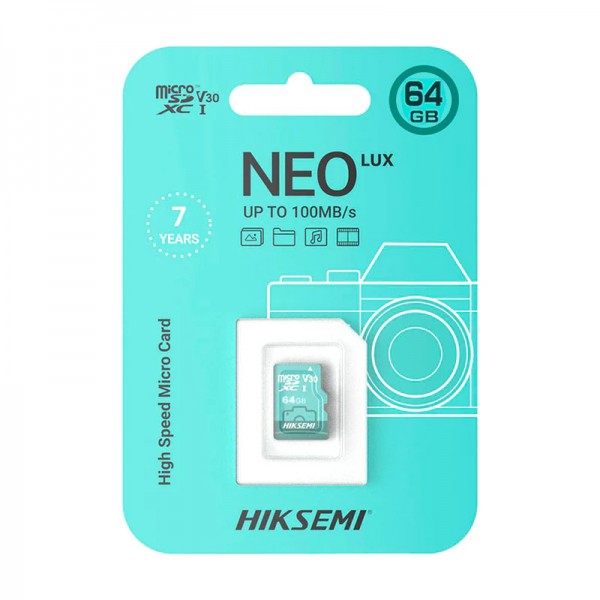 Micro SD HS-TF-D3 HikSemi Neo Lux 64GB